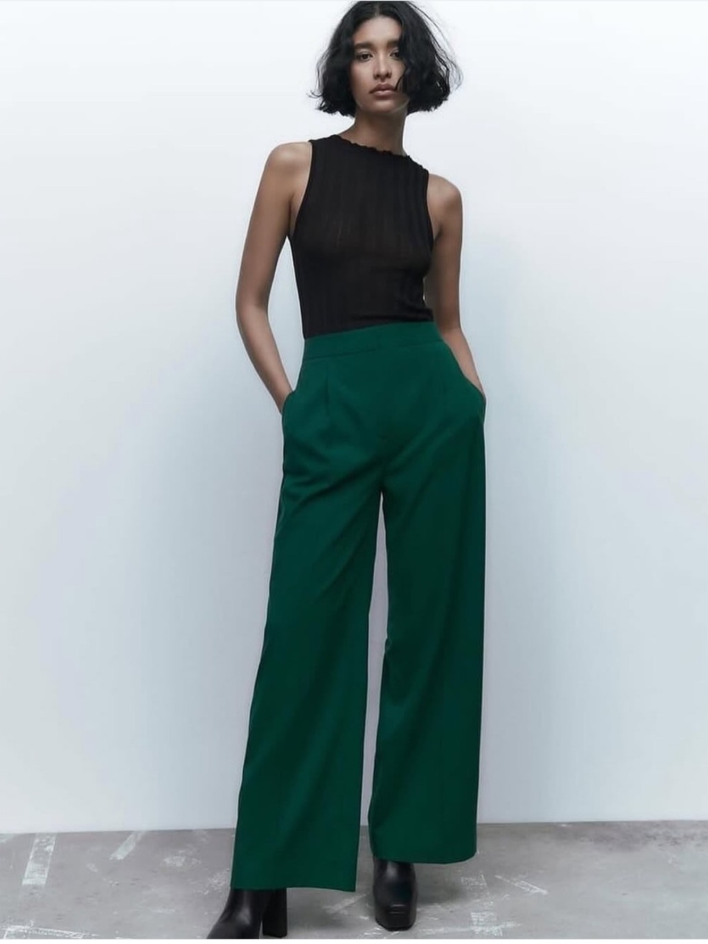 Zara Wide Leg Trousers